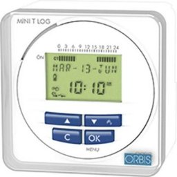 OB251512 Programmateur horaire pour encastrement sur panneau numérique programme hebdomadaire,