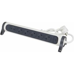 Rmp 6x2P+T 1,5m blanc/noir