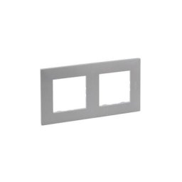 Legrand - Niloé Step Cadre 2 éléments aluminium 864372