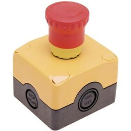 Pizzato Elettrica ES AC31003 Arrêt d'urgence en boîtier 250 V/AC 6 A 1 NF (R) IP67 1 set D79171