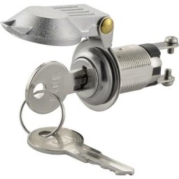 Tru Components - Commutateur à clé TC-K3-16A2-06 1587792 12 v/dc, 24 v/dc 10 a 1 x Off/On 1 x 90 °