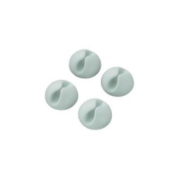 Tru Components - Support de câble Plage de ø du faisceau: 9 mm (max) SWC-10WT/4P 542241 blanc 4