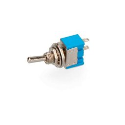 Interrupteur unipolaire 3a métallique mini