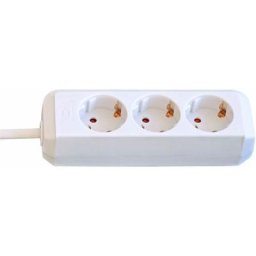 Brennenstuhl - Multiprise Eco-Line 3 voies blanc 3m H05VV-F 3G1.5 - 1158610030