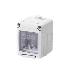 Gewiss - Conteneur étanche 2 modules en gris ral 7035 pour appareils IP55