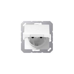 Simple Insert Prise de courant blanc-alpin A1520KIKLWW Q240632 - Jung