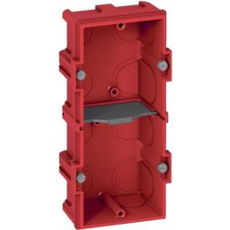 Boîte d'encastrement batibox pour maçonnerie IP20 en plastique 2 postes ou 4 à 5 modules Legrand