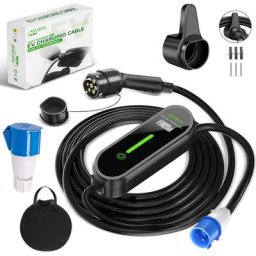 Ev Chargeur 8M 7.2KW-1.5KW 32A16A13A10A8A Type 2 station de Charge Voiture Electrique Portable