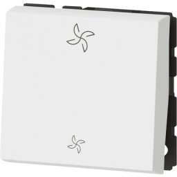 Legrand - Commande pour vmc Mosaic - Composable - 2 modules - Blanc