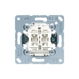 Mécanisme d interrupteur double 10AX 250V Jung