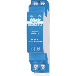 SNT12-230V/12VDC-1A Alimentation rail din 1 a 12 w Contenu 1 pc(s) - Eltako