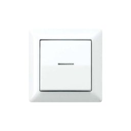 Simple Insert Bouton-poussoir blanc-alpin AS590KO5WW - Jung