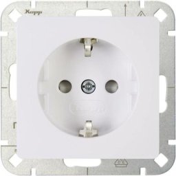 Simple Insert Prise 2P+T HK05 blanc arctique 920602002 - blanc arctique - Kopp