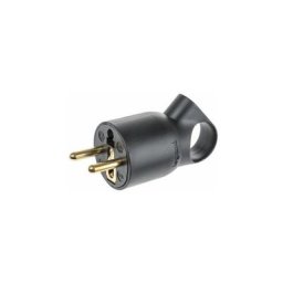 Connecteur secteur Mâle, 250 V 16A, Montage sur câble, 2P+E ( Prix pour 1 )