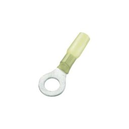 Tru Components - 739314 Cosse à oeillet avec gaine thermorétractable Section max.=6 mm² ø du