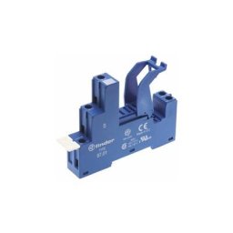 Support relais Finder série 97 5 contacts, Rail din, 250V c.a., pour Relais séries 46.61 et 46.52 (