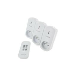Set de 3 prises On/Off+ Télécommande 2000W - fr - Chacon