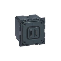 Legrand - Chargeur double usb céliane 15W Type-C 3A 067466 - n.c.