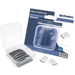 Barthelme - Jeu de led smd 2835 vert 1500 mcd 120 ° 60 mA 3 v Bulk - vert