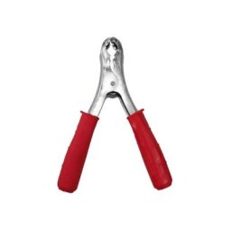 Pince croco/batterie voiture 120a 14480mm rouge