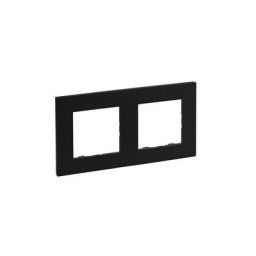 Legrand - Niloé Step Cadre 2 éléments noir mat 864572