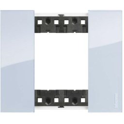 Bticino - Assiette Sky Living Now two places Tecnopolymer KA4802DA