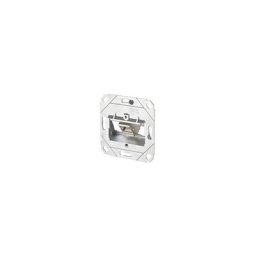 Prise réseau encastré insert cat 6a 1 port Metz Connect 130B12D11200-E
