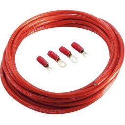 Set câble de batterie BK-25P Sinuslive BK-25P - rouge