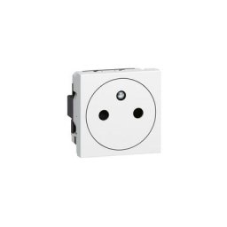 Legrand - Prise de courant 2P+T Surface Mosaic 2 modules avec connexion par bornes automatiques