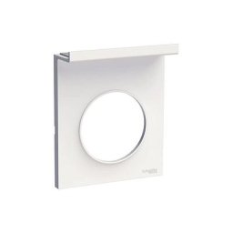 Schneider - odace styl plaque simple support téléphone mobile blanc - S520712