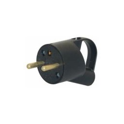 Legrand - annela fiche mâle 16A avec terre et serre-câble noir - 050428