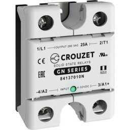 Relais à semi-conducteurs 84137010N 25 a Tension de contact (max.): 280 v/ac à commutation au zéro