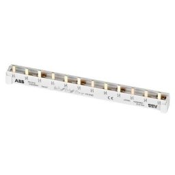 Peignes horizontal p et n - 13 modules - pour disjoncteurs a vis ou automatique ABB 190161