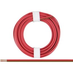 Donau Elektronik - 218-08 fil de câblage 2 x 0.14 MM² rouge-marron 5 m