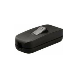 Narrow Pass Interrupteur pour lampe, 250 V, noir - legrand 040194E.
