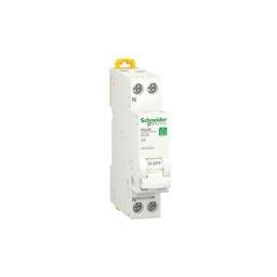 Schneider Electric - Interrupteur magnétothermique Resi9 1P + n 6A 4,5KA Courbe c 1 Module