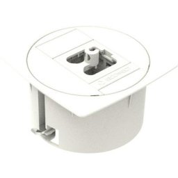 46100002/1 1 pièce Boîtier vide encastré pour plancher blanc - Ib Connect
