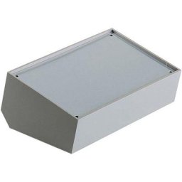 Teko - Boîtier pupitre 364.8 plastique bleu, gris, argent (a x b x c x d x e) 310 x 170 x 65 x 85 x