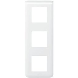 Legrand - Plaque de finition verticale mosaic 3x2 modules blanc 78823 - Blanc