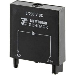 TE Connectivity Module enfichable avec diode de protection, sans LED MTMT00A0 =M21 1 pc(s)
