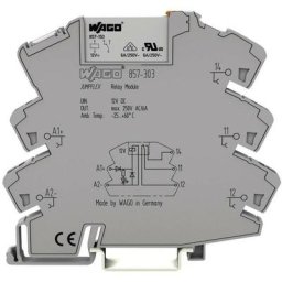 857-303 Module relais Tension nominale: 12 v/dc Courant de commutation (max.): 6 a 1 inverseur (rt)