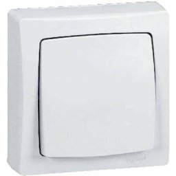 Legrand - Interrupteur en saillie avec cadre, 2300 w, 230 v, White 097340.
