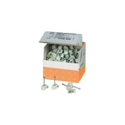 Obo Bettermann - Cavalier 2228629 Plage de ø du faisceau 7 mm (max) gris 100 pc(s) - gris