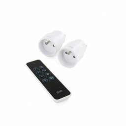 Kit de 2 minis prises On et Off 2300W avec télécommande - DiO