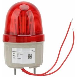 Led Lumière de Signal Stroboscopique 220V AC/3W, led Clignotant Phare Lampe d'Avertissement de