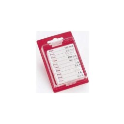 Assortiment de micro-fusibles Eska 120.0.9 (ø x l) 5 mm x 20 mm rapide -f- 100 pc(s)