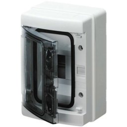 Coffret étanche IP65 400V 4 modules - GEWISS - GW40101 - Blanc