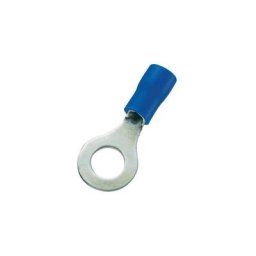 Tru Components - 746568 Cosse à oeillet Section max.=2.50 mm² ø du trou=6.4 mm partiellement isolé