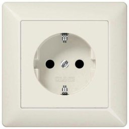 Jung - simple Insert Prise 2P+T blanc AS1520N