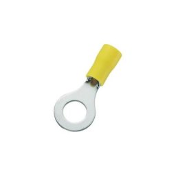 Tru Components - 746750 Cosse à oeillet Section max.=6 mm² ø du trou=8.4 mm partiellement isolé